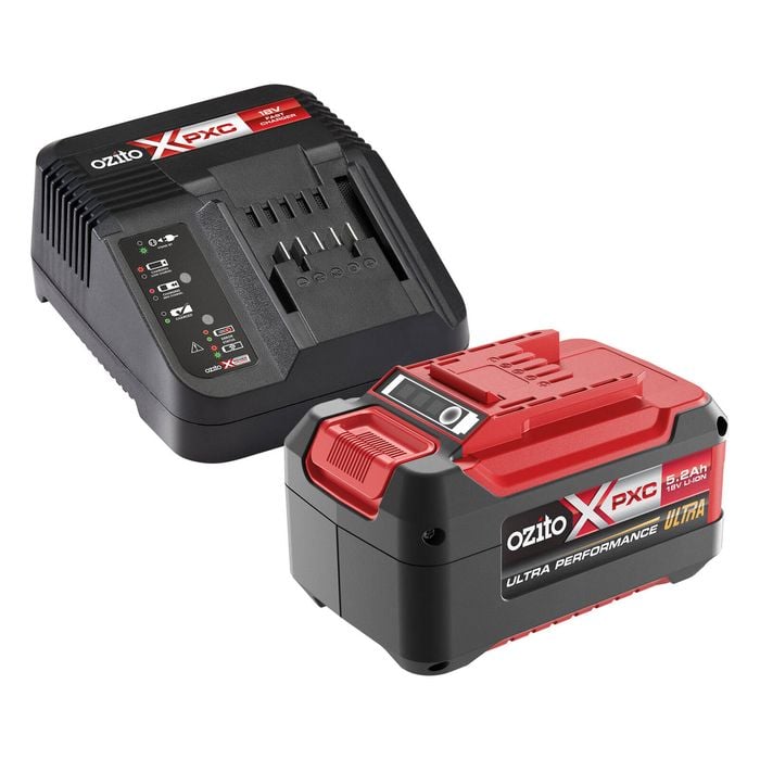 Ozito PXC 18V 5.2Ah Cordless Ultra Battery And Charger Pack PXBC-520