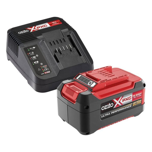 Ozito PXC 18V 5.2Ah Cordless Ultra Battery And Charger Pack PXBC-520