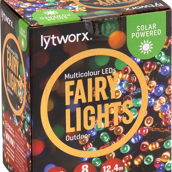 Lytworx Solar Multicolour Fairy Lights 250 Pack