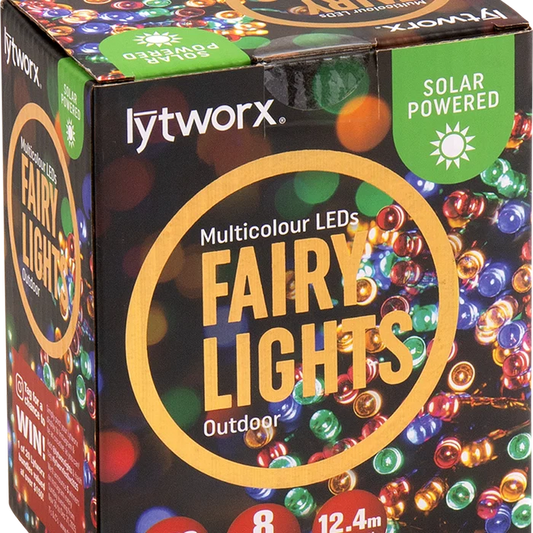 Lytworx Solar Multicolour Fairy Lights 250 Pack