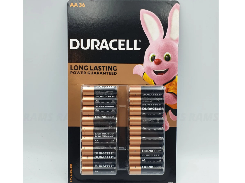 Duracell AA/AAA/9V Batteries – Genuine Alkaline