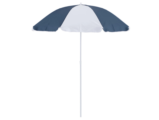 Marquee 1.8m Beach Umbrella – Portable Sun Shade Canopy, Ocean Design