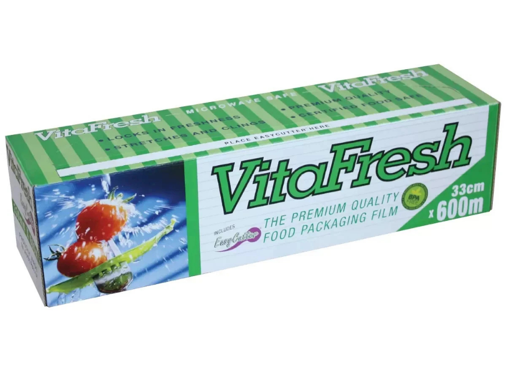 Vitafresh Cling Wrap Film 33cm x 600m with Slide Cutter
