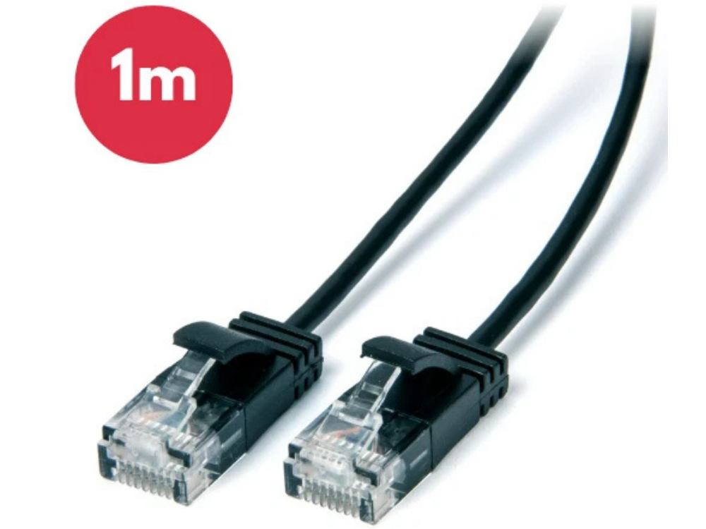 Laser Ultra Cat6 Network Cable 1m – Slim Ethernet for NBN Modem & Router