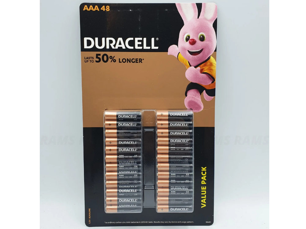 Duracell AA/AAA/9V Batteries – Genuine Alkaline