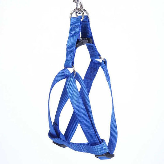 Adjustable Dog Harness Pet Supplies Blue M