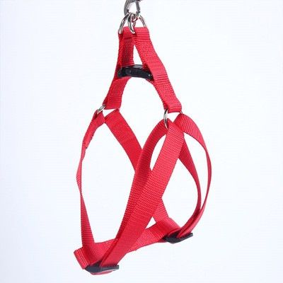 Adjustable Dog Harness Pet Supplies Red M