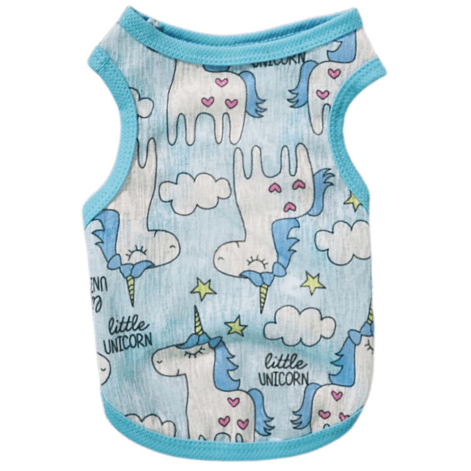 Pet Vest Polyester Summer Dog Cat Clothing Avocado Green XS