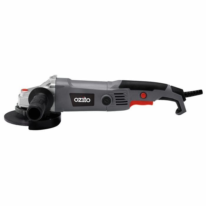 Ozito 1200W Angle Grinder 125mm 5" Kit with 3 Grinding Discs